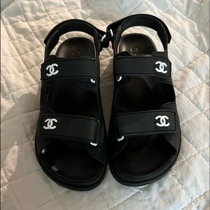 Custom Chanel dad slides